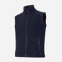 Hoggs of Fife Men's Woodhall Fleece Gilet Navy - Wild & Moor