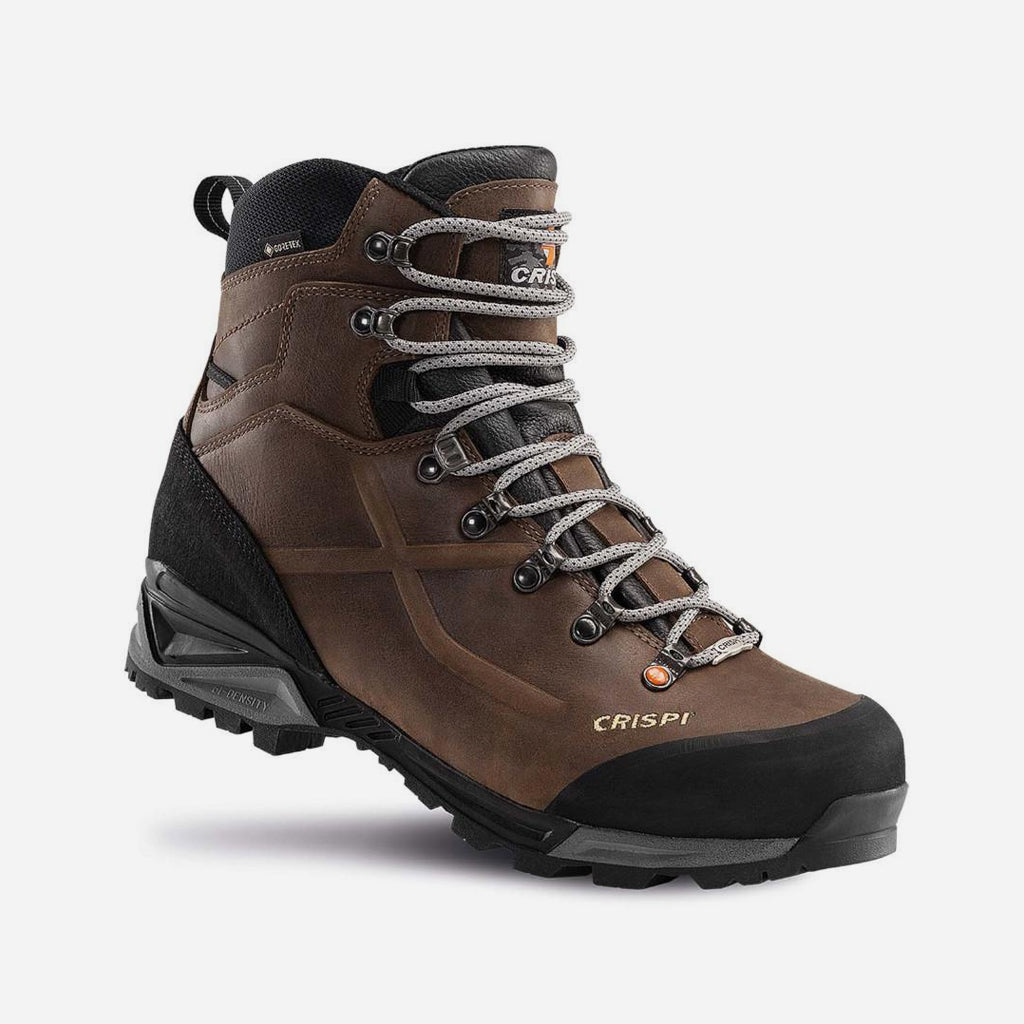 Crispi VALDRES PRO GORE-TEX Leather Walking Boot Brown with Grey Laces