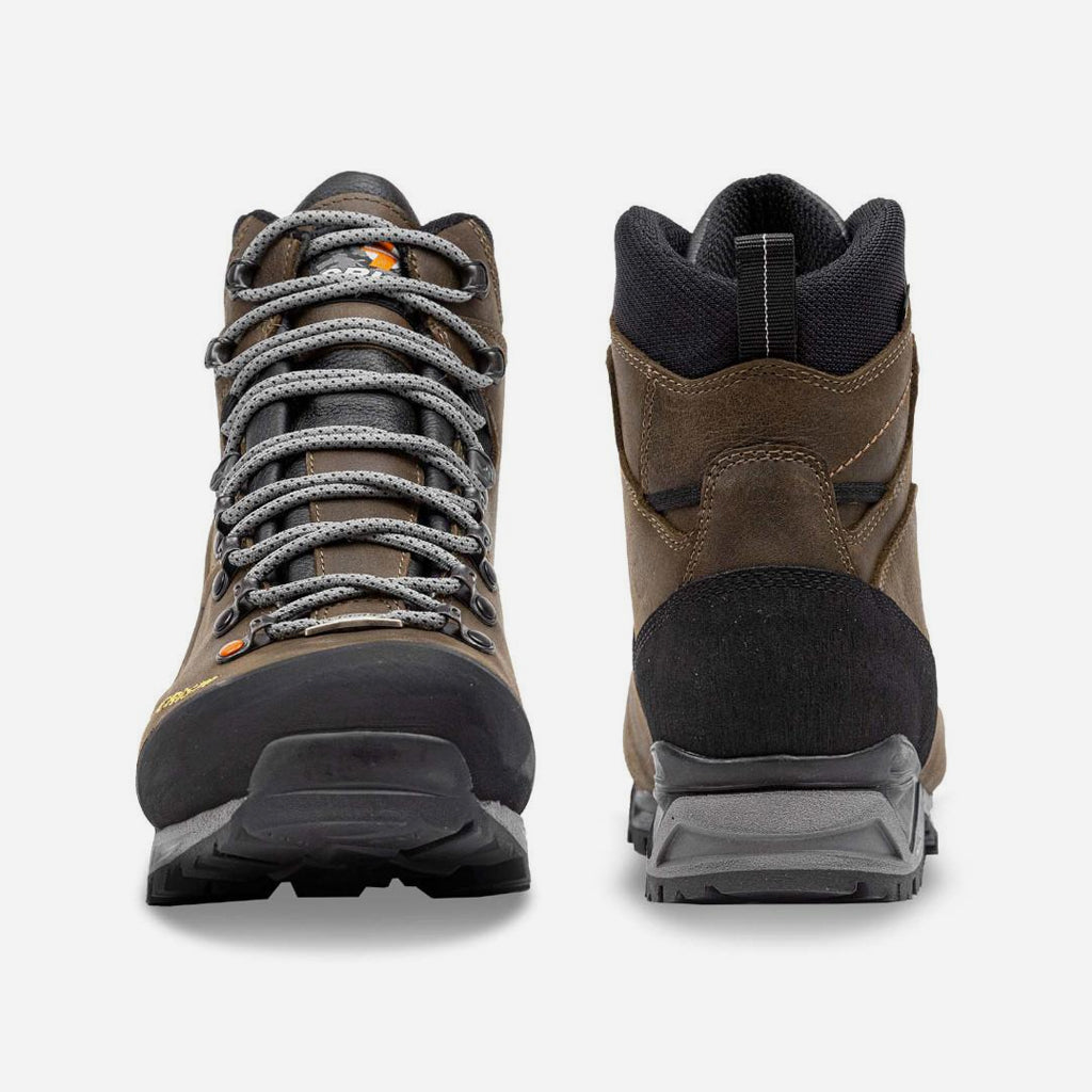 Crispi VALDRES PRO GORE-TEX Leather Walking Boot Brown with Grey Laces