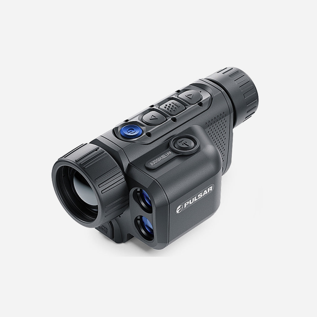 Pulsar Axion 2 LRF XQ35 Pro Thermal Imaging Monocular Laser Rangefinder Interface Button