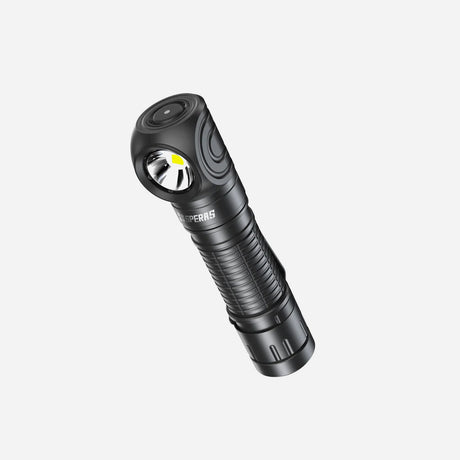 SPERAS M2R 90º Rechargeable Light with OSRAM LED & 1200 Lumens