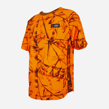 Stoney Creek Kids Bush Tee Blaze Orange